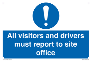 Visitors & drivers to office